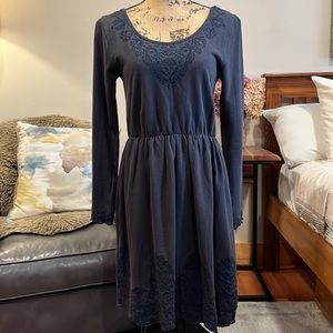 Anthropologie Thick Long Sleeve Dress by Saturday Sunday - Size S
